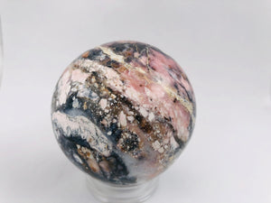 Pink Opal Sphere, Peru