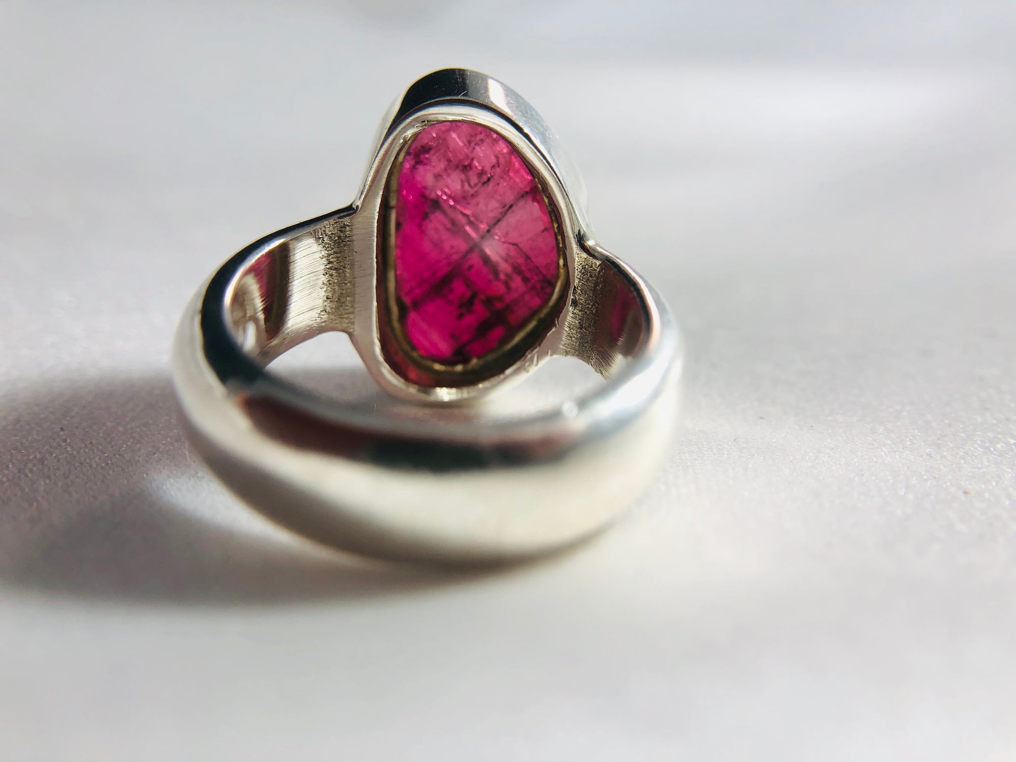 Pink Tourmaline Ring