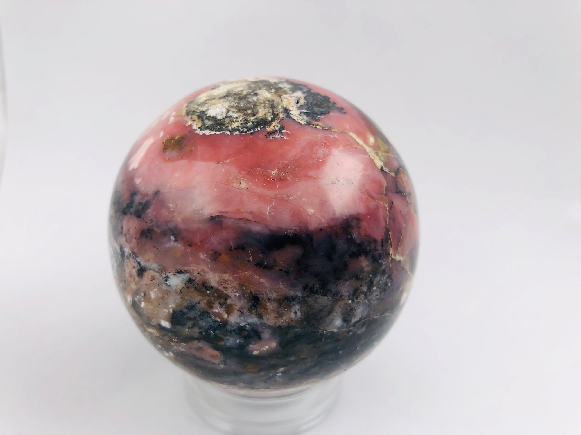 Pink Opal Sphere, Peru