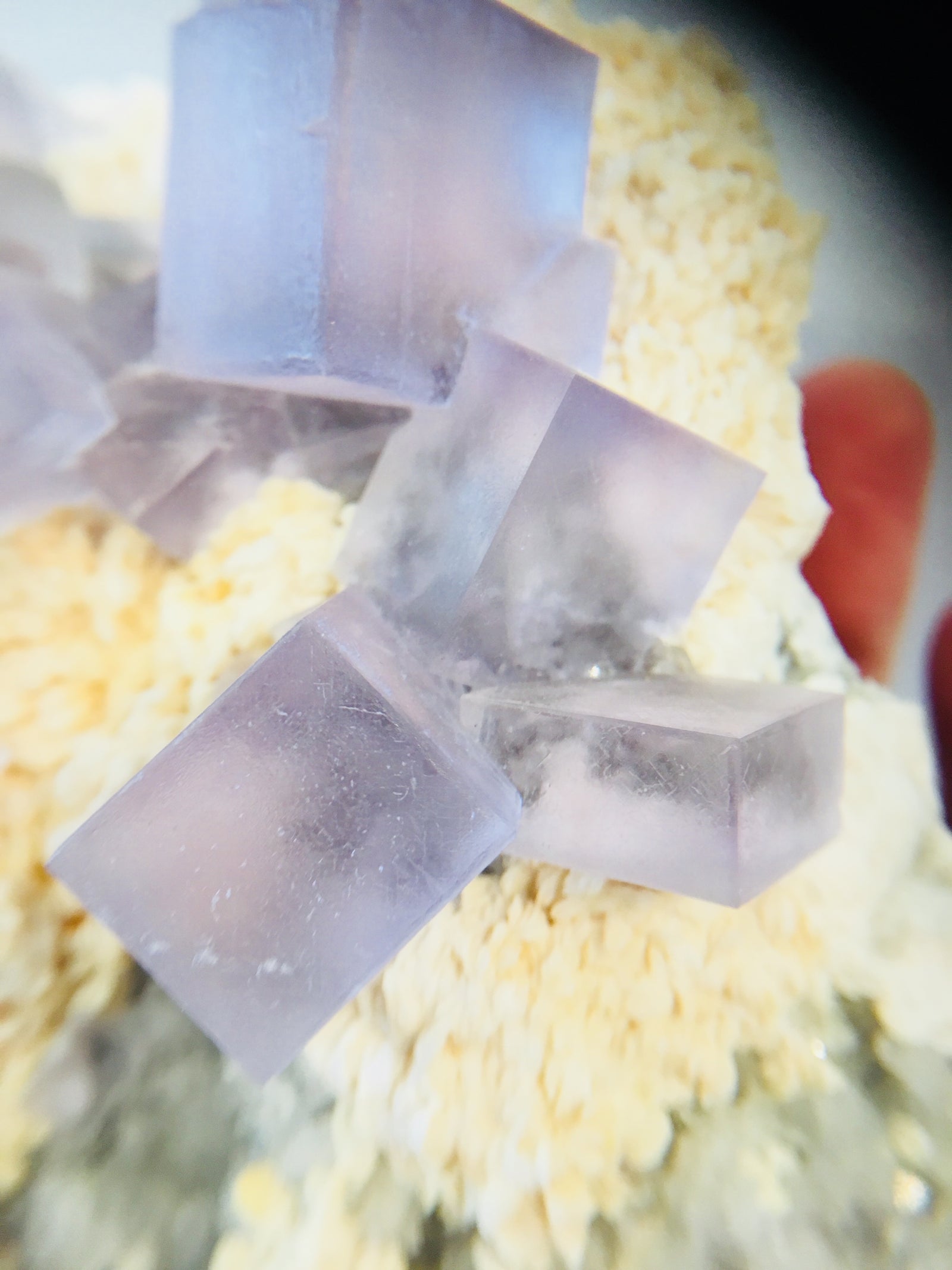 Fluorite w/ Dolomite, 2.98 lbs., Tauorirt Mine, Morocco