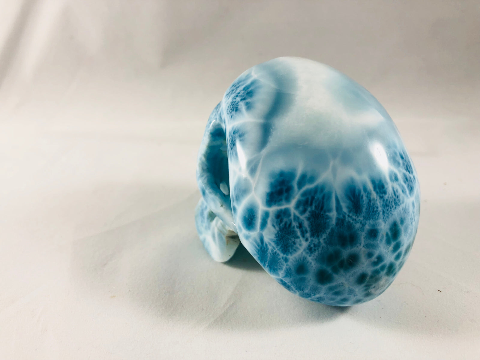 Larimar Skull