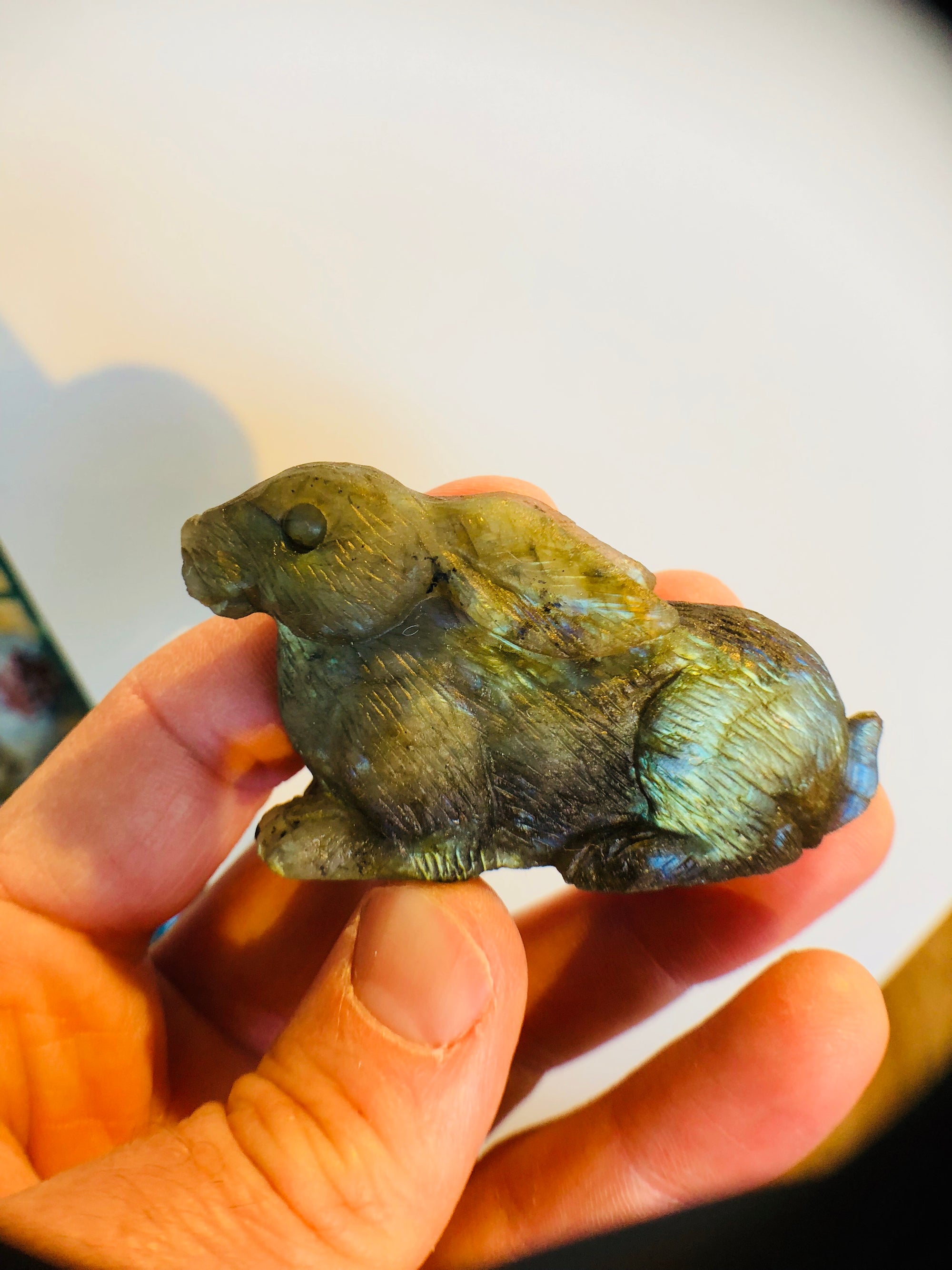 Labradorite Carved Rabbit