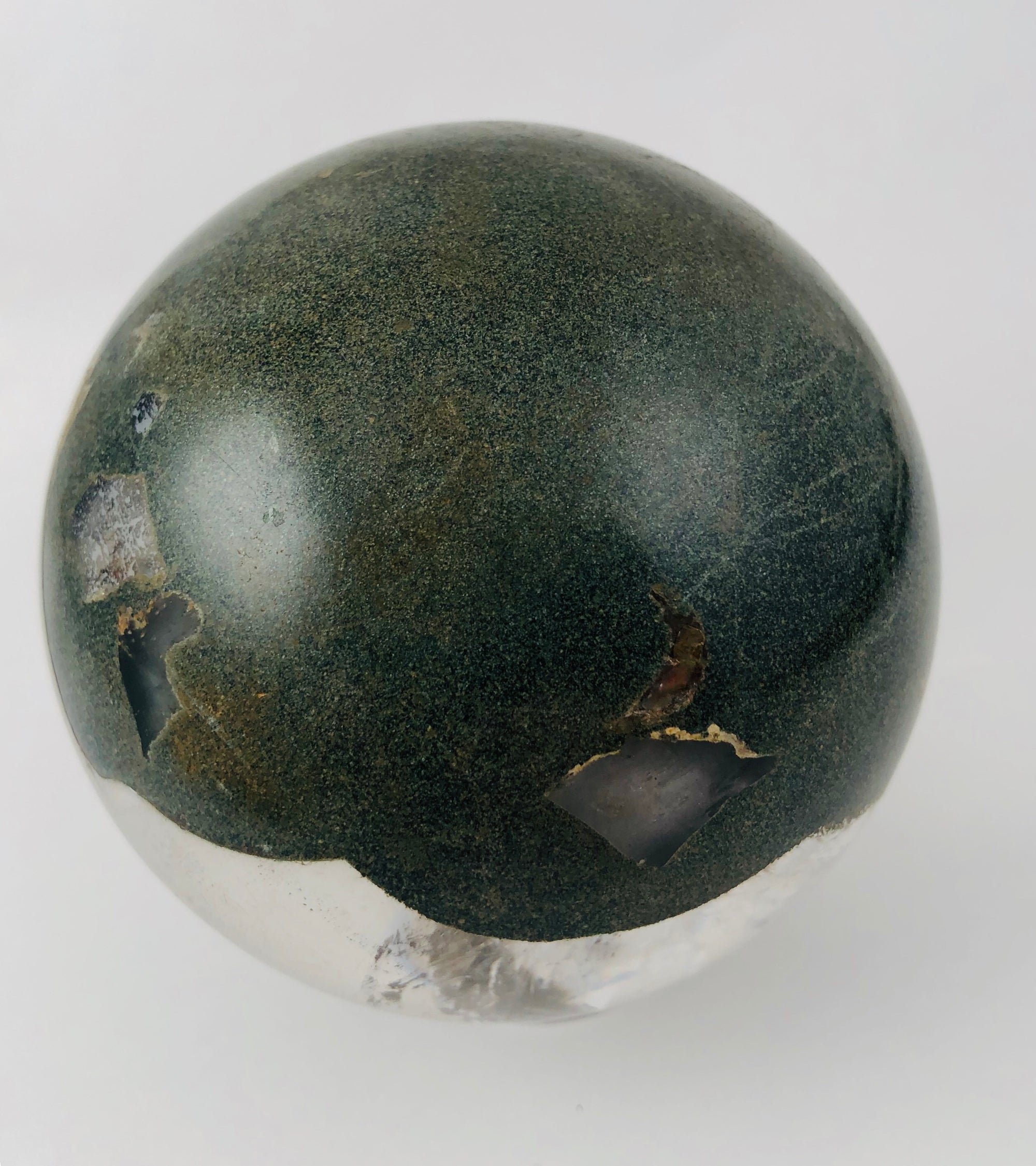 Quartz Sphere w/ Chlorite, Brasil