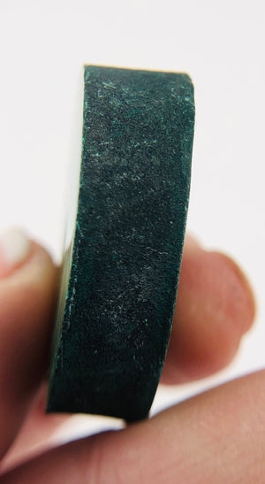 Malachite Stalactite Slice, DRC