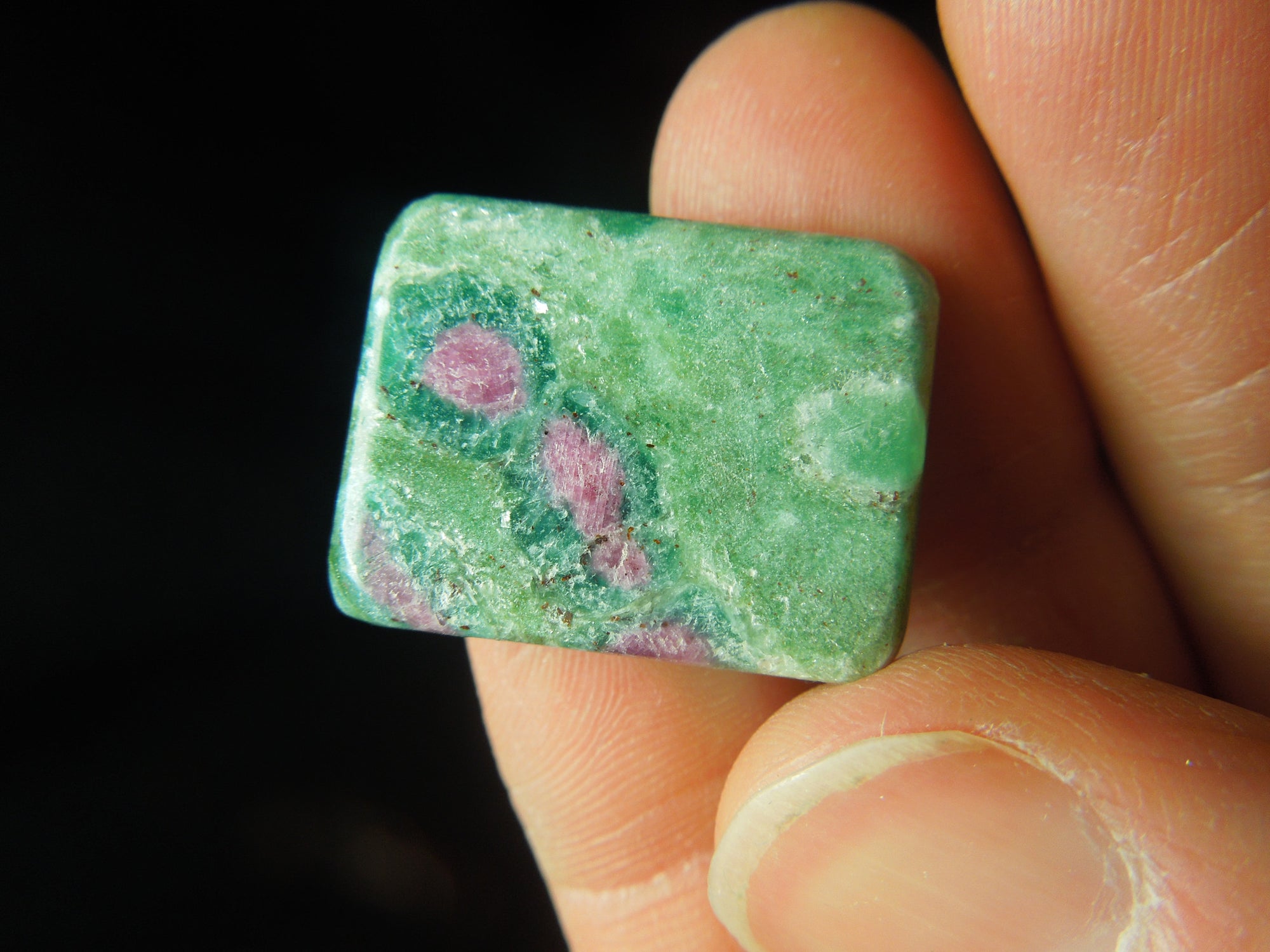 Ruby Fuschite Pebble