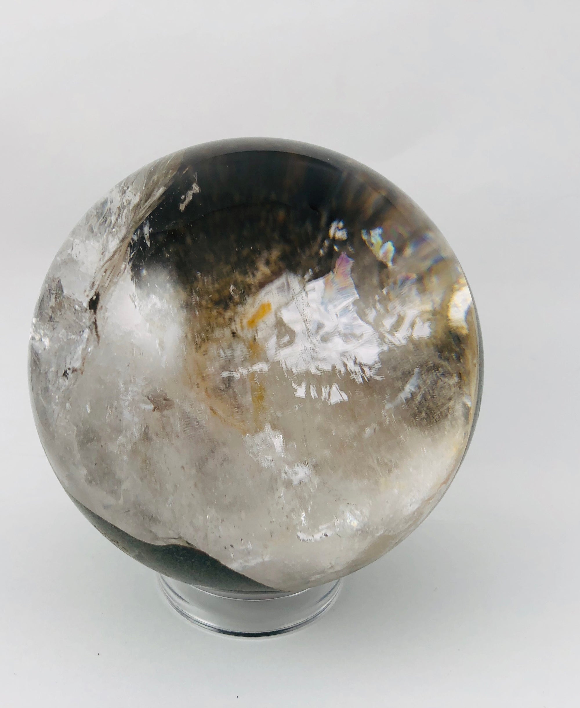 Quartz Sphere w/ Chlorite, Brasil