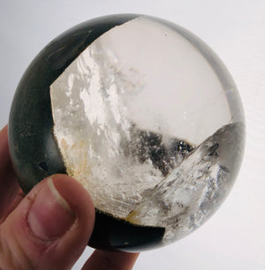 Quartz Sphere w/ Chlorite, Brasil