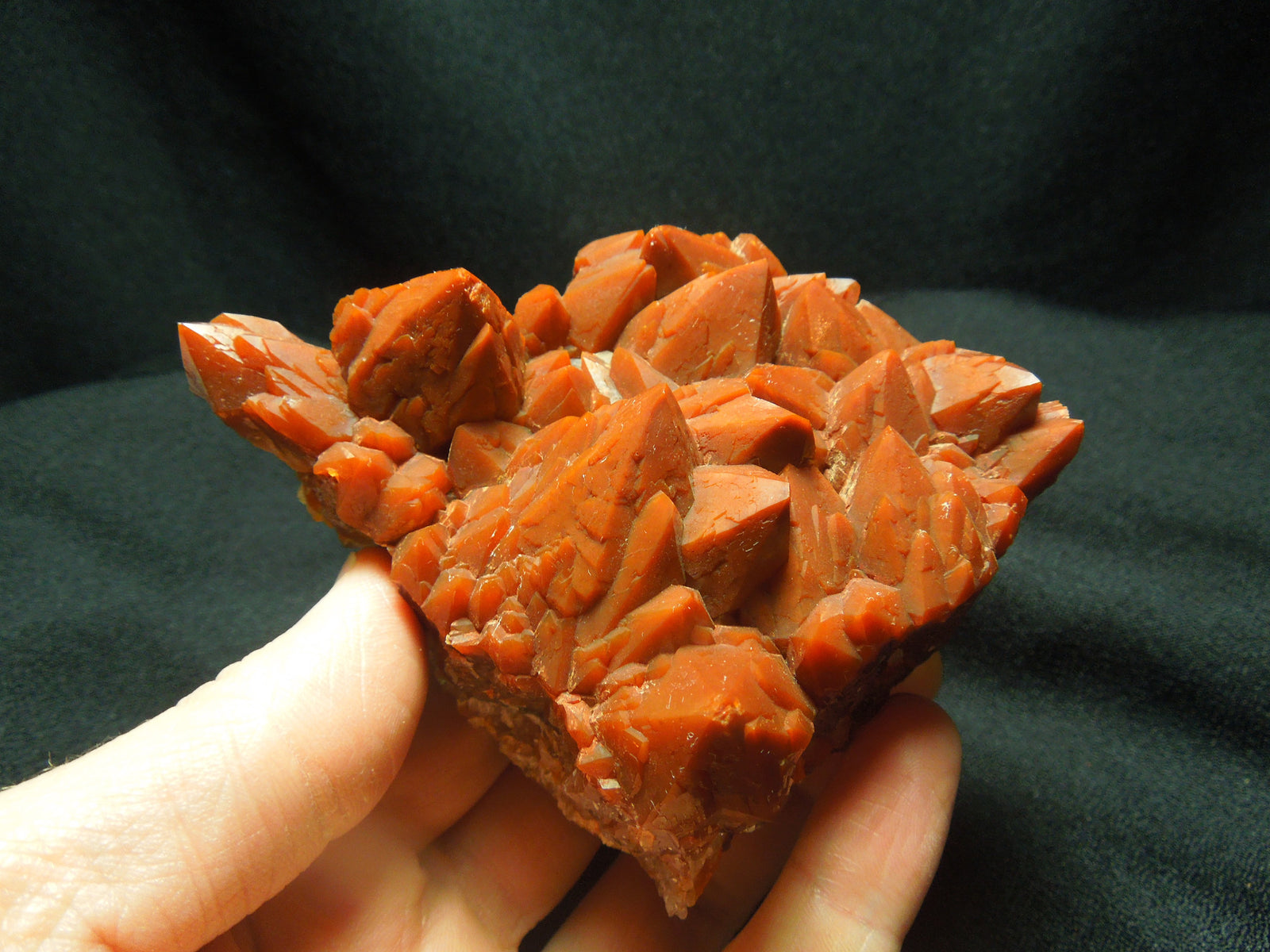 Hematoid Quartz Cluster