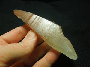 Tangerine Lemurian Quartz Crystal