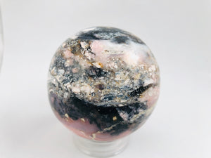 Pink Opal Sphere, Peru