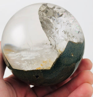 Quartz Sphere w/ Chlorite, Brasil