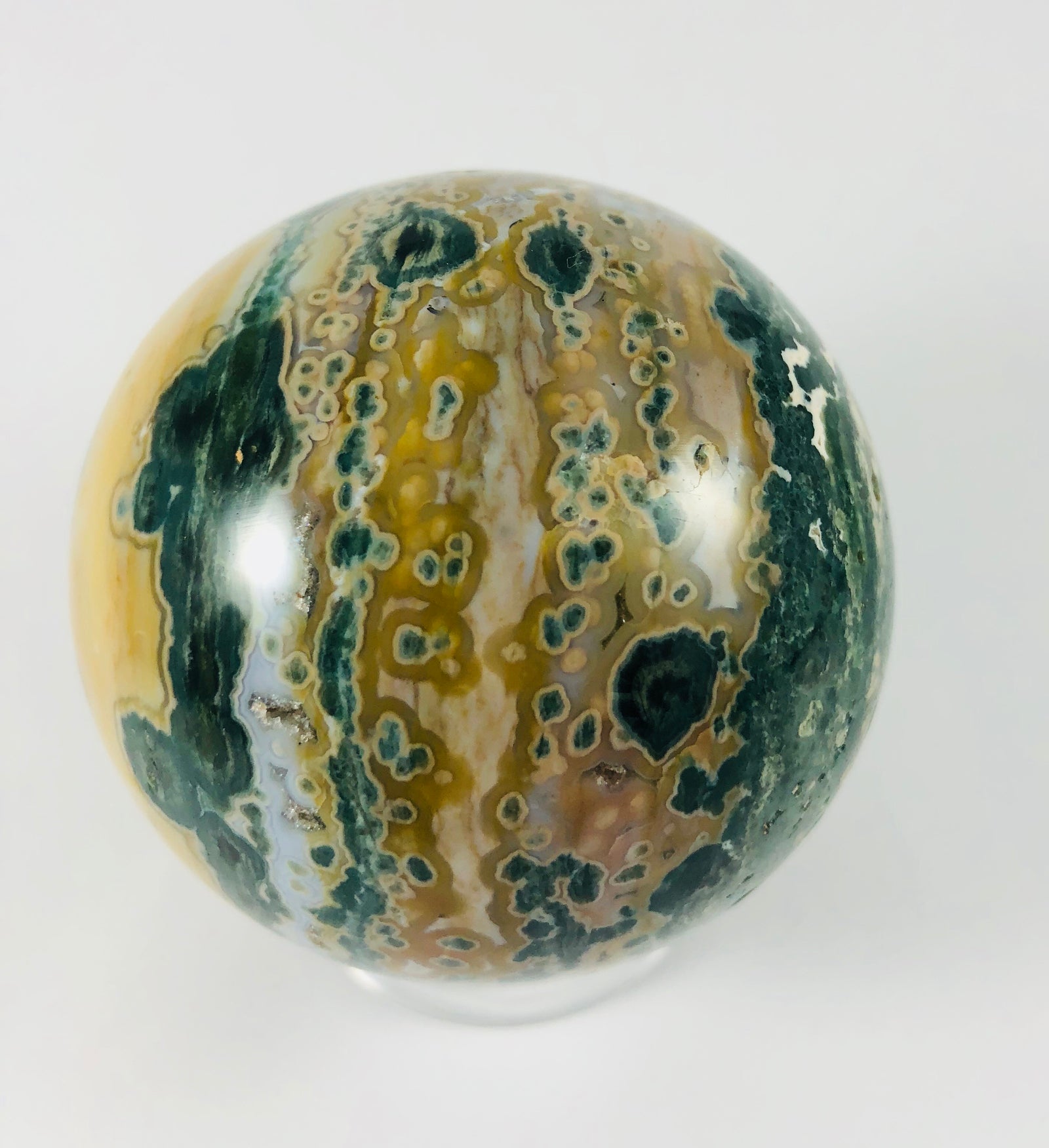 Ocean Jasper Sphere