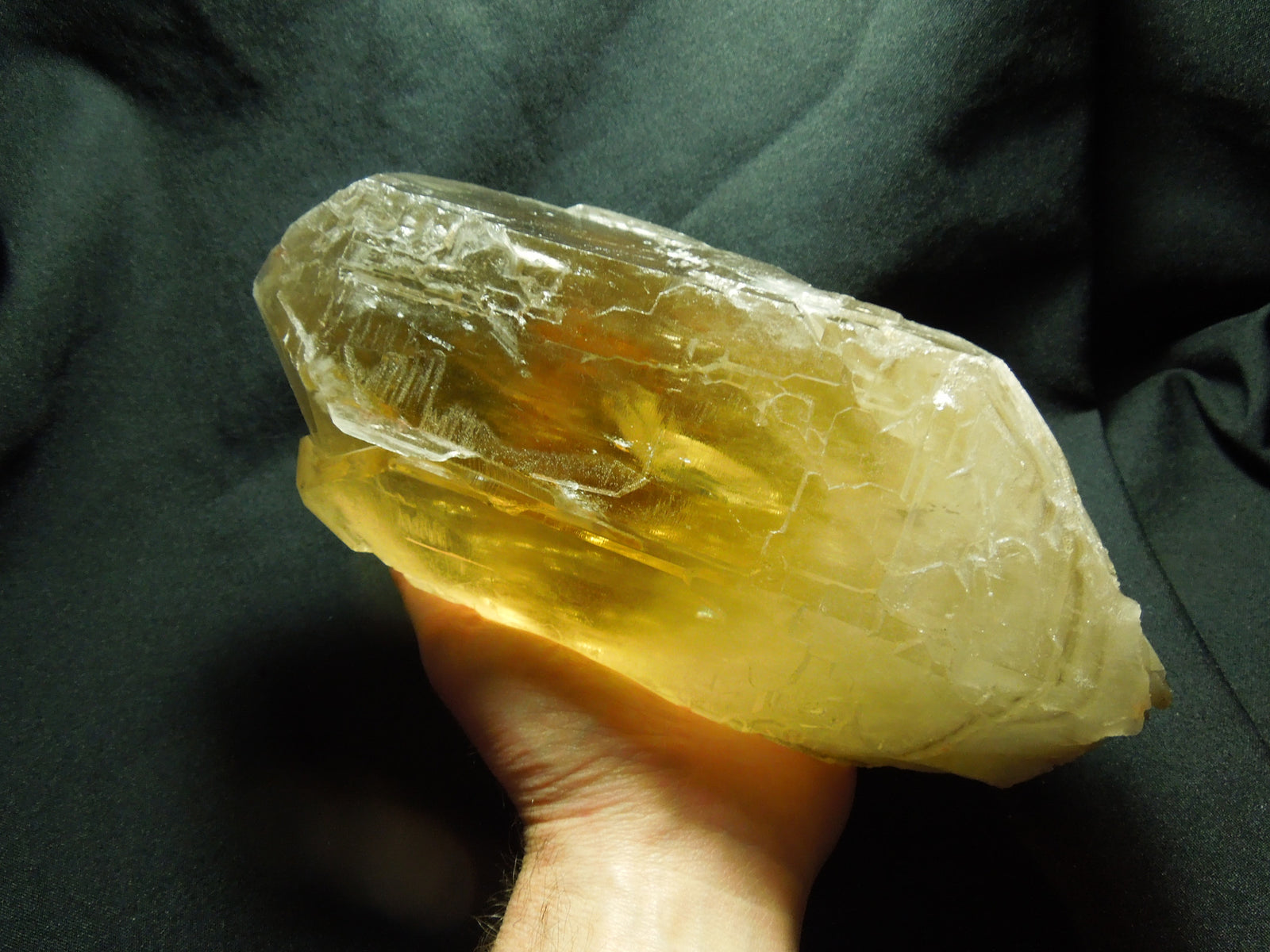 Natural Citrine Cathedral Quartz, 7.5 lbs.