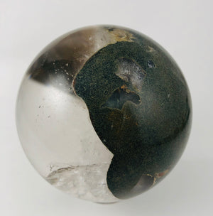 Quartz Sphere w/ Chlorite, Brasil